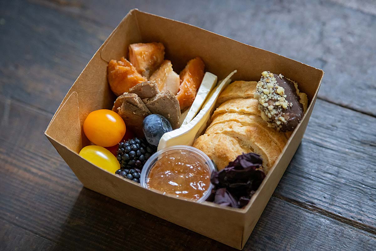 Indigenous catering corporate snack box