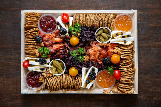 Small, gluten free, Indigenous charcuterie board for Vancouver delivery